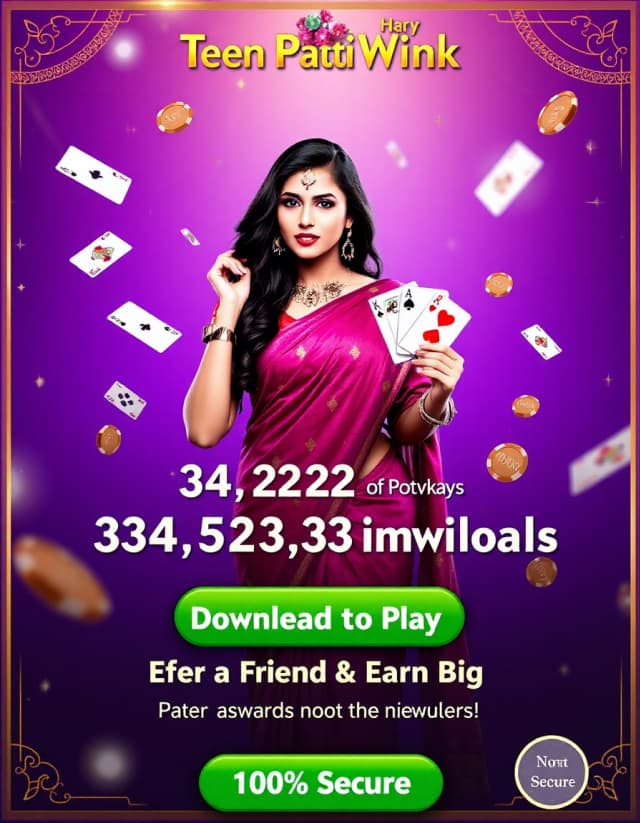 Teen Patti Wink Banner